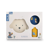 MOULIN ROTY Puce & Pilou Silicone Tableware Set boxed
