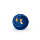 MOULIN ROTY Puce & Pilou Silicone Blue bowl