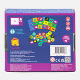 Packaging back cover of TIGER TRIBE Memory + Bingo - Animals