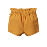 NATURE BABY Orchard Shorts - Straw BACK VIEW