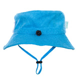 ACORN Terry Towelling Bucket Hat - Azure back view toggle