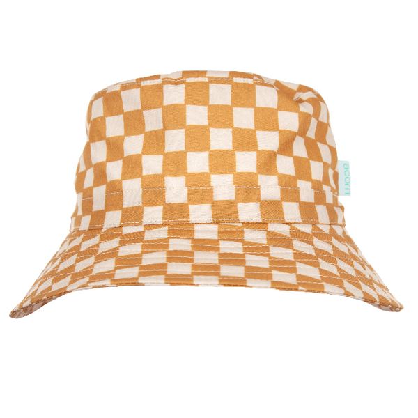 ACORN Checkmate Wide Brim Bucket Hat