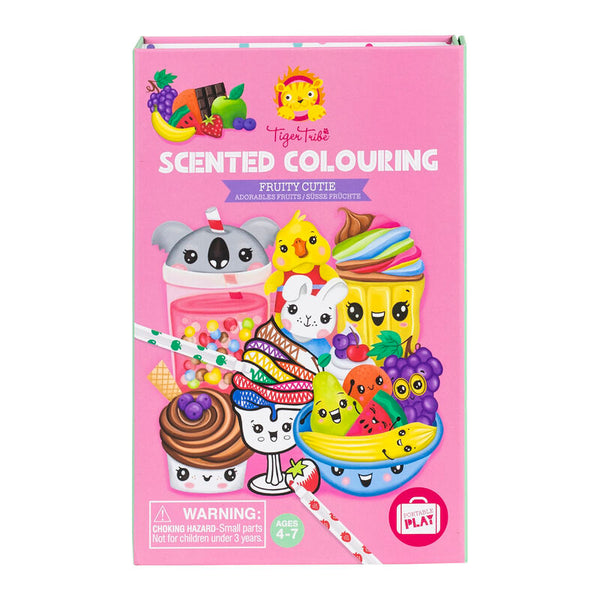 TIGER TRIBE Scented Colouring - Fruity Cutie front cover