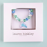 LAUREN HINKLEY Mermaid's Tail Elastic Bracelet boxed