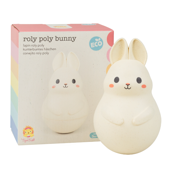 TIGER TRIBE Roly Poly - Bunny sitting outside box