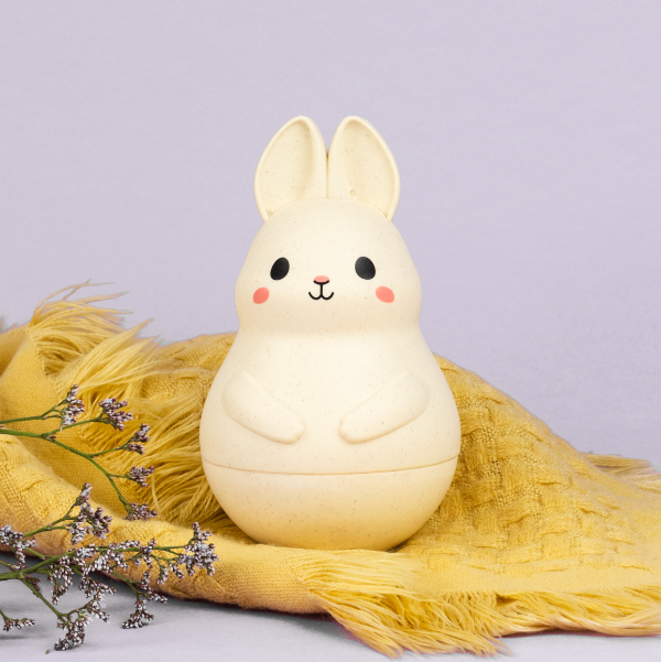 Studio shot of TIGER TRIBE Roly Poly - Bunny