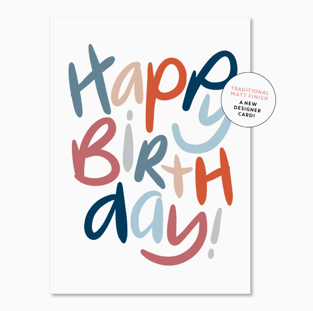 JUST SMITTEN HBD Letters