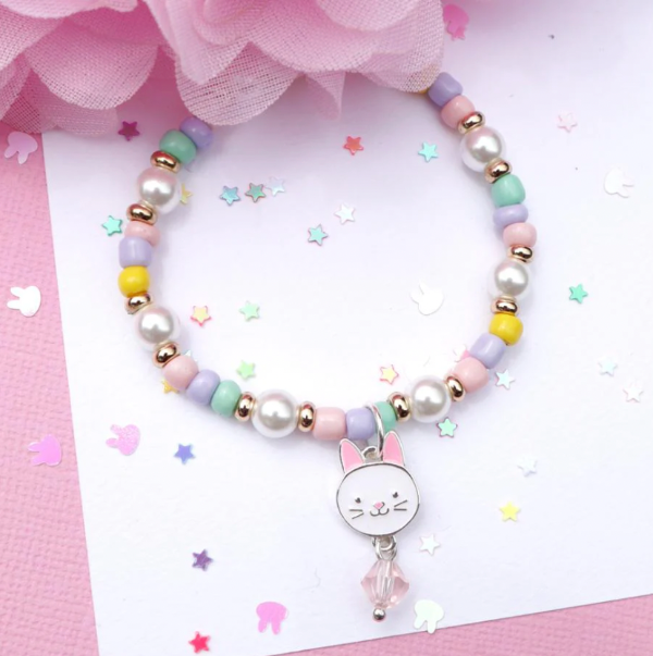 LAUREN HINKLEY Tea Party Bunny Elastic Bracelet