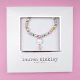 LAUREN HINKLEY Tea Party Bunny Elastic Bracelet BOXED