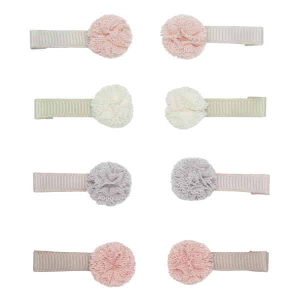 MIMI & LULA Swanlake - Mini Tulle Pom Pom Clips