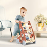 Baby pushing the SPEEDY MONKEY Multi Activity Push Toy - Activity Walker