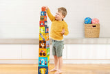 CHILD STACKING CROCODILE CREEK Stacking Blocks - Things That Go 123