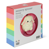 Angle view of TIGER TRIBE Sensory Spinner - Bunny boxed