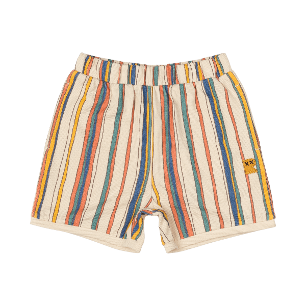 ROCK YOUR BABY Stripe Polo Shorts