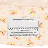 Name label of BEDHEAD HATS Ponytail Bucket Sun Hat - Butterfly