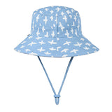 Back view of BEDHEAD HATS Classic Bucket Sun Hat - Birdie