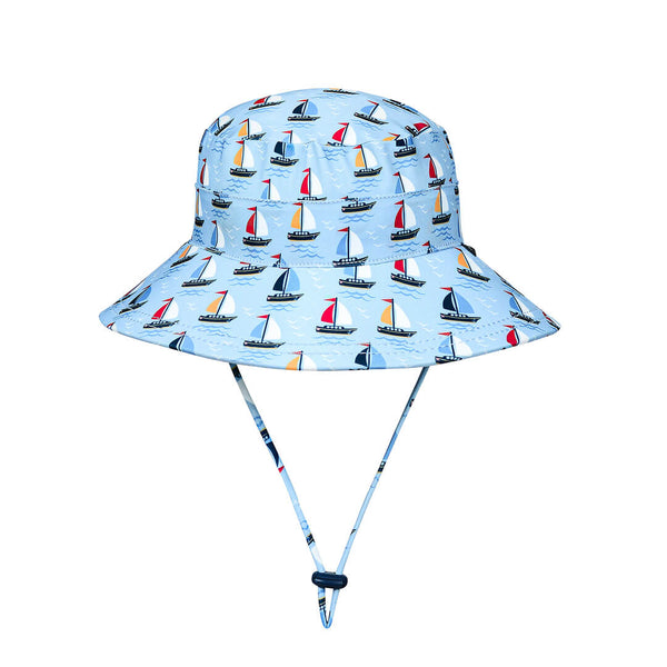 BEDHEAD HATS Kids Classic Bucket Beach Hat - Sails