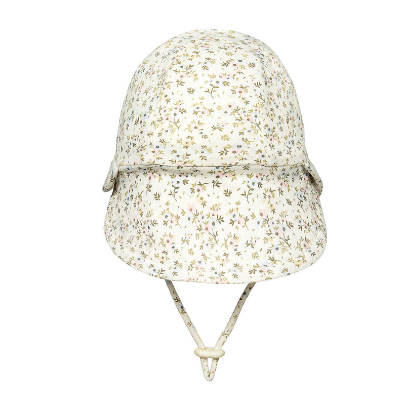 Back view of BEDHEAD HATS Legionnaire Flap Sun Hat - Charlotte