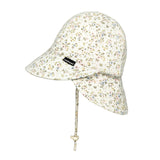 Side view of BEDHEAD HATS Legionnaire Flap Sun Hat - Charlotte