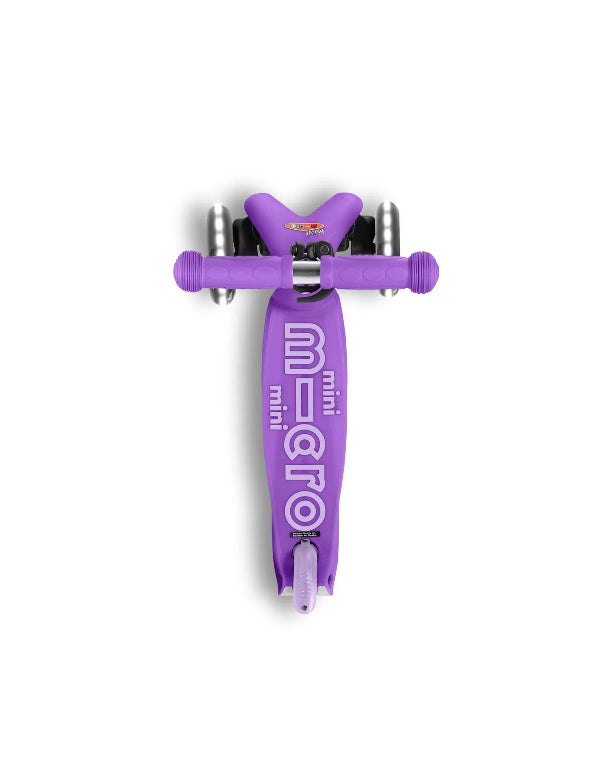 MICRO SCOOTERS Mini Micro Deluxe LED - Purple