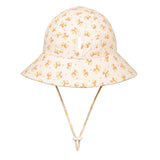 Back view of BEDHEAD HATS Ponytail Bucket Sun Hat - Butterfly