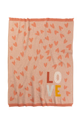 INDUS DESIGN Love Heart Baby Blanket