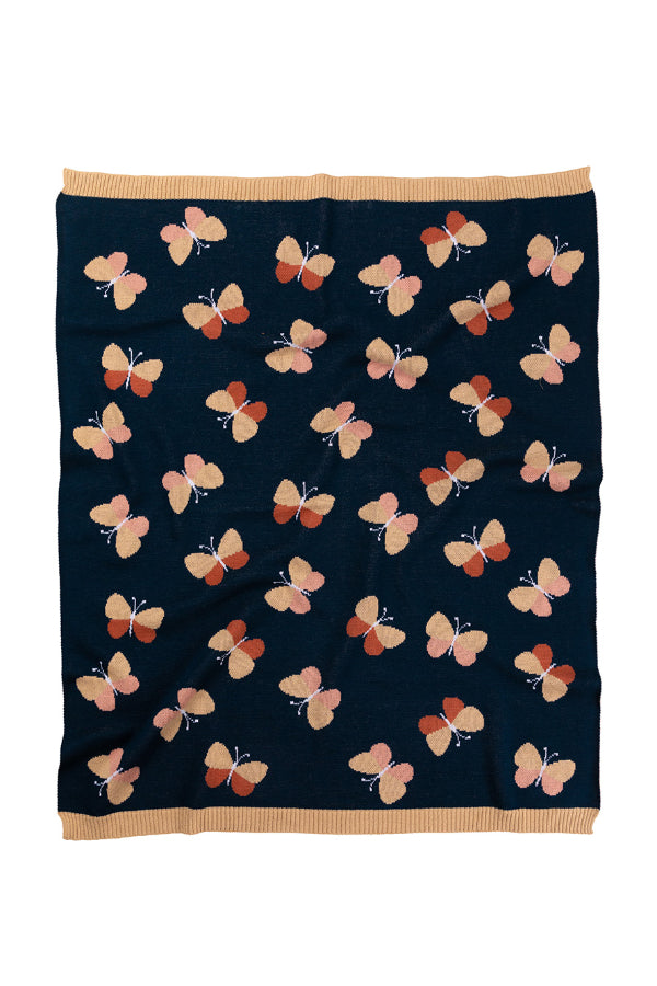 INDUS DESIGN Beau Butterfly Baby Blanket