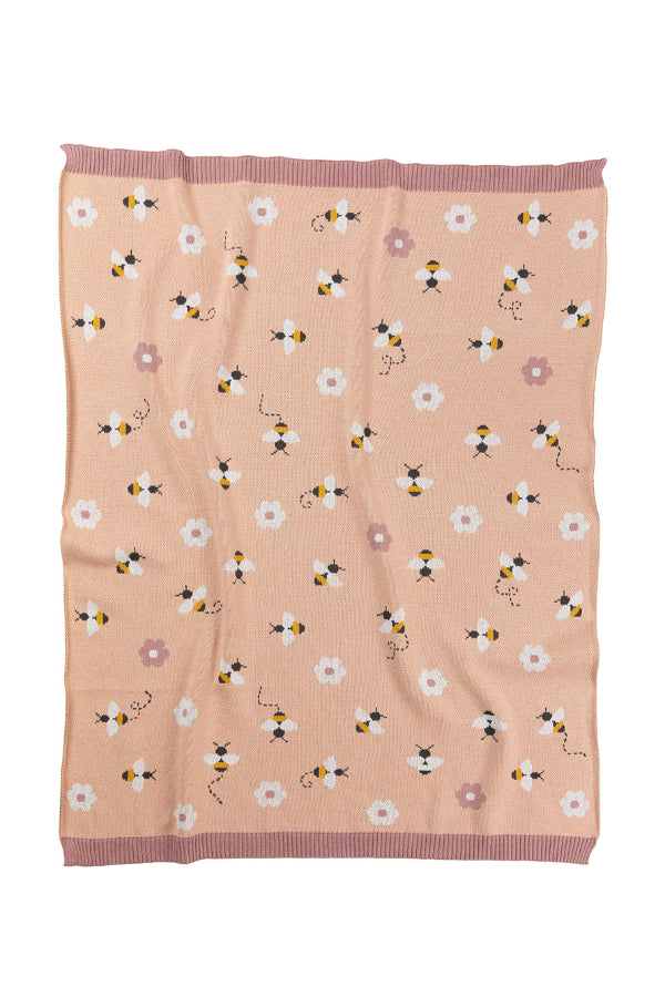 INDUS DESIGN Busy Bee Baby Blanket
