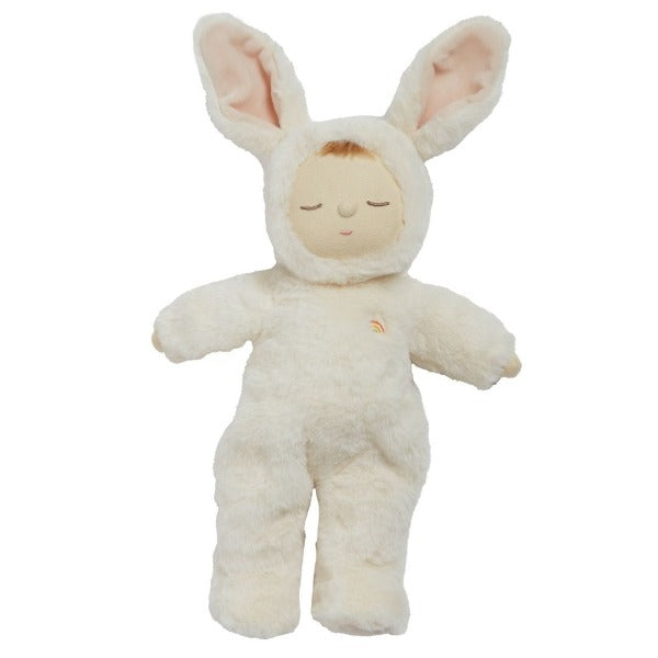OLLI ELLA Cozy Dozy Dinkum Doll Bunny Moppet - Soft Beige