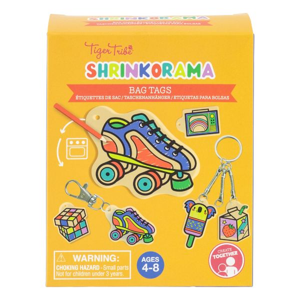 TIGER TRIBE Shrinkorama - Bag Tags packaged