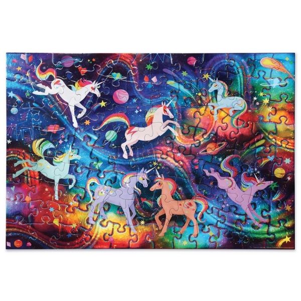 CROCODILE CREEK Holographic Puzzle 100 pc - Unicorn Galaxy