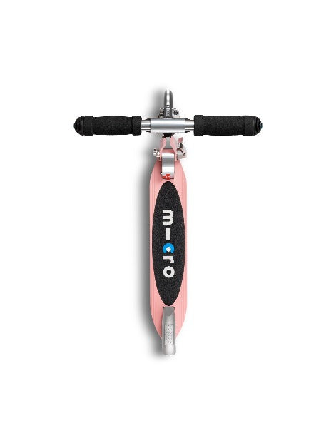 Micro Sprite Light Up Scooter - Neon Rose top view
