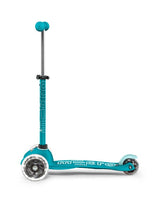MICRO SCOOTERS Mini Micro Deluxe LED - Aqua side view