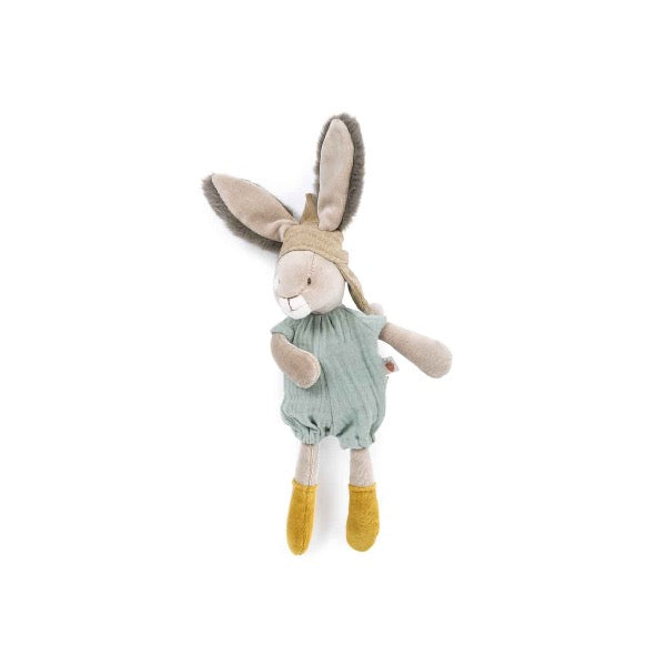 MOULIN ROTY Trois Petits Lapins sage little rabbit Angle view