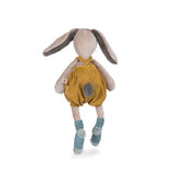 MOULIN ROTY Trois Petits Lapins ochre rabbit back view