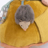 MOULIN ROTY Trois Petits Lapins large activity turtle detail of hedgehog