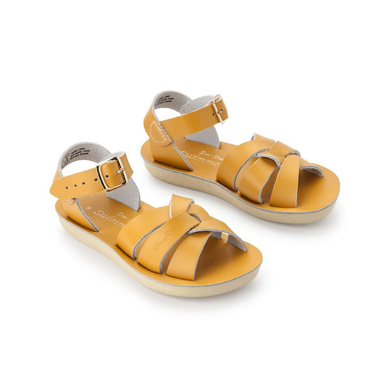Salt Water Sandals for Kids | Sun San Surfer - Mustard