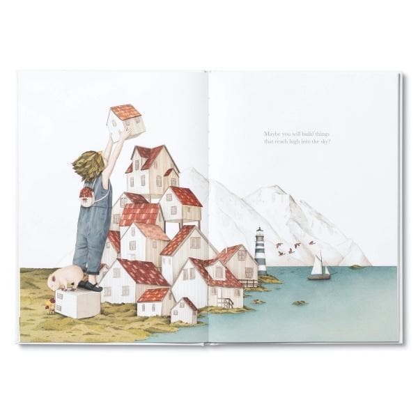 COMPENDIUM Books | Maybe - a hardcover children's book about the potential you hold inside | Kobi Yamada
