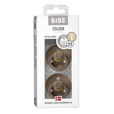 BIBS Colour 2 Pack - Dark Oak size 1 packaged
