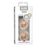BIBS Colour 2 Pack - Blush packaged size 1