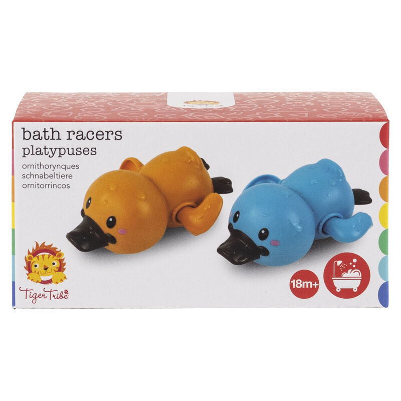 TIGER TRIBE Bath Racers - Platypuses packaged