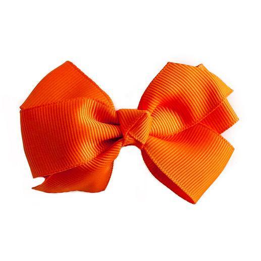 Lauren Hinkley | Small Grosgrain Orange Bow