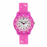 CACTUS Junior - Time Teacher - Pink / flowers front view