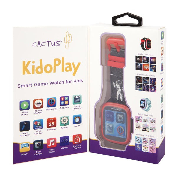 CACTUS KidoPlay Black/Red boxed
