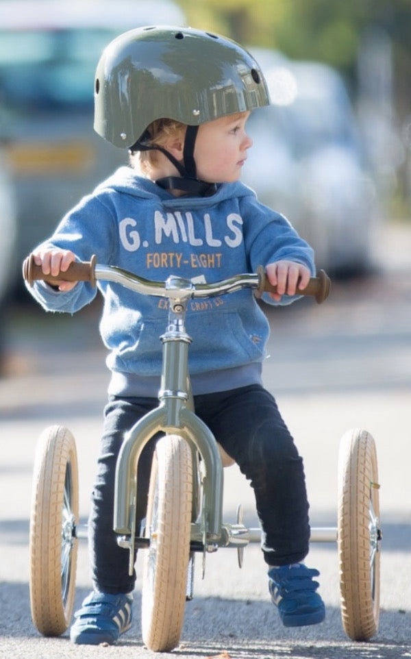 CoCONUTS Vintage Green Helmet - Extra Small