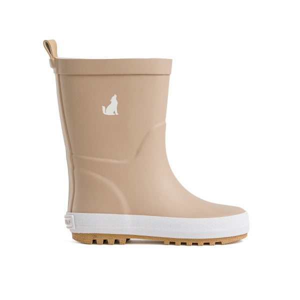 CRYWOLF Rain Boots Camel side view