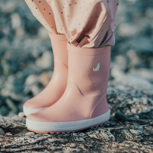 Blush rain boots online