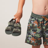 Child holding the Child wearing the CRYWOLF Beach Sandal - Seagrass 