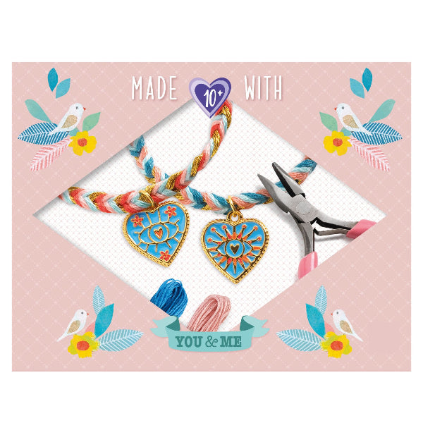 DJECO You & Me Friendships & Hearts Beads Set boxed