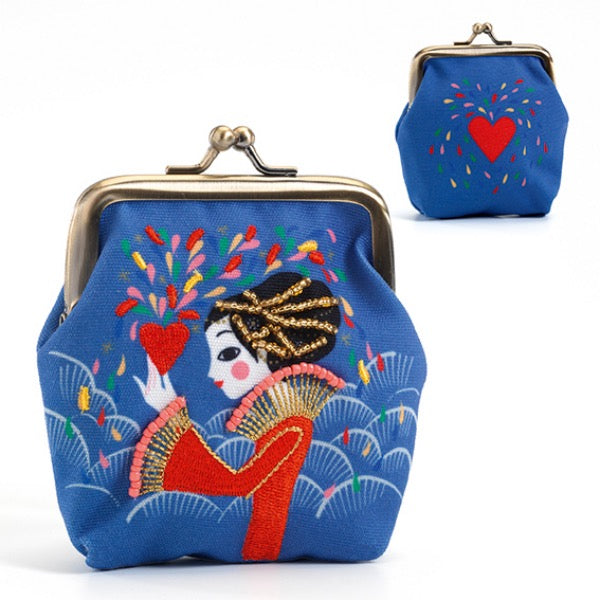 DJECO Heart Lovely Purse front & back
